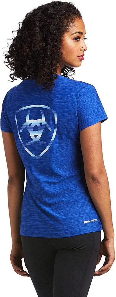 
                  
                    Back of Ariat Women's Laguna Logo Baselayer in Blue Nights
                  
                