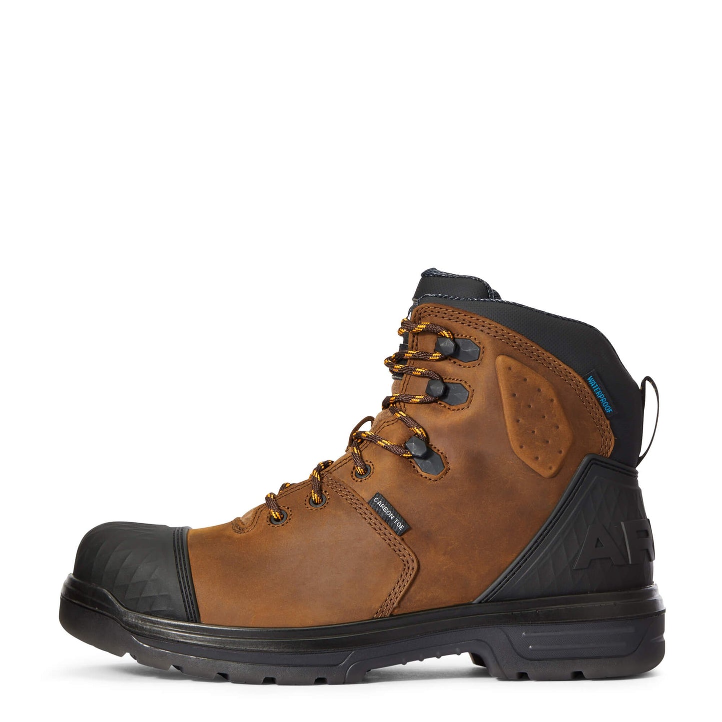 Side of Ariat Men's Turbo Outlaw 6" Waterproof Carbon Toe Work Boot