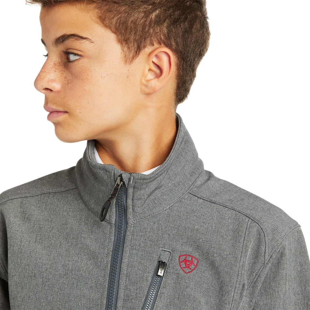 
                  
                    Collar of Ariat Boys' Logo 2.0 Softshell Jacket
                  
                
