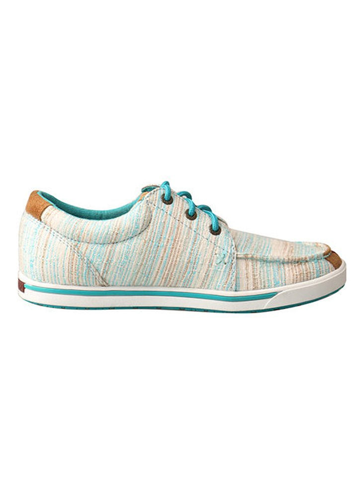
                  
                    Alternate Side Profile of Twisted X Women's Hooey Loper in Blue & Multi
                  
                