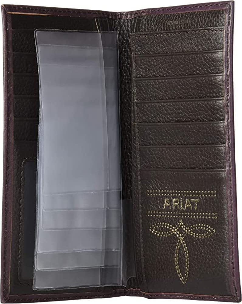 
                  
                    Inside of Ariat Wallet for Men, Made of Leather With a Bifold Design
                  
                