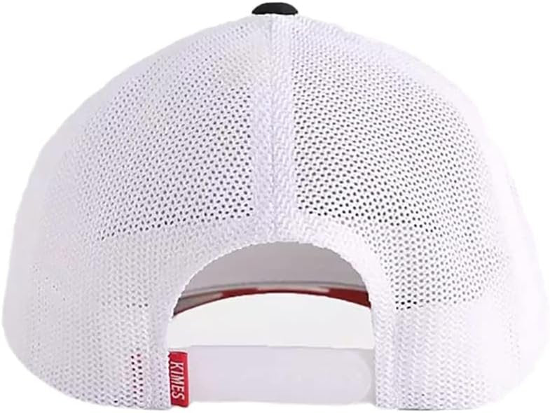 
                  
                    Back of Kimes Ranch Rolling Trucker Hat in Grey Heather
                  
                