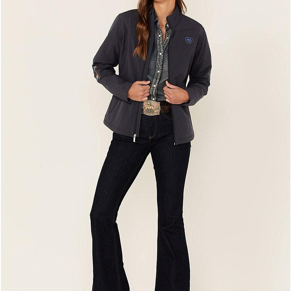 
                  
                    Woman Wearing Ariat Women's New Team Softshell Jacket
                  
                