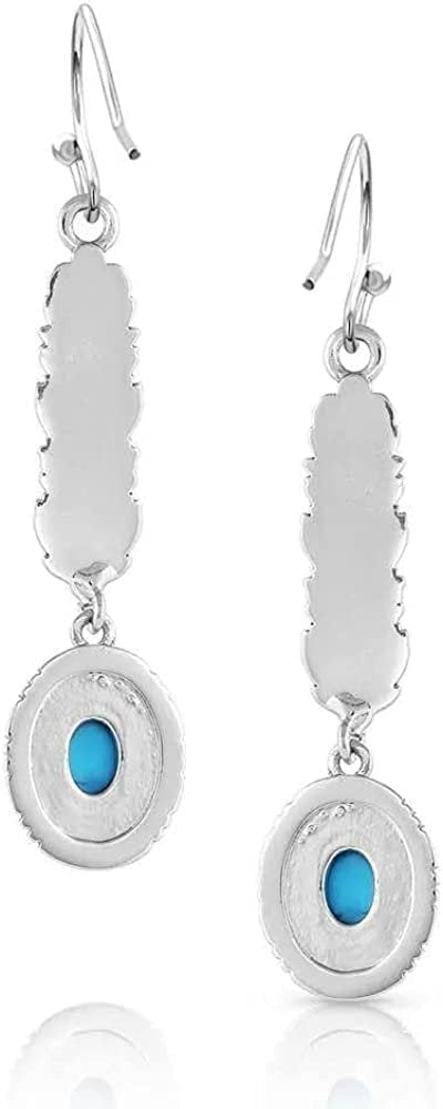 
                  
                    Back of Montana Silversmiths From the Ground Up Turquoise Earrings
                  
                