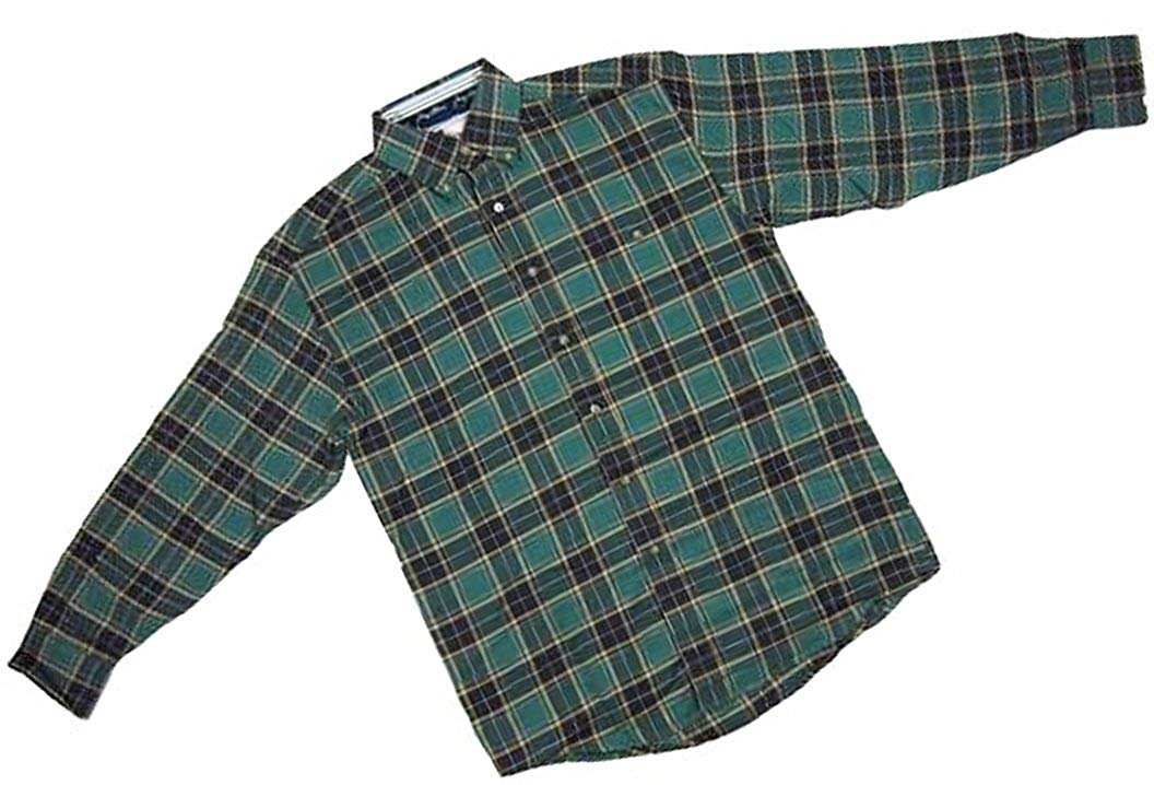 Flatlay of Men's Wrangler George Strait Long Sleeve Flannel Shirt