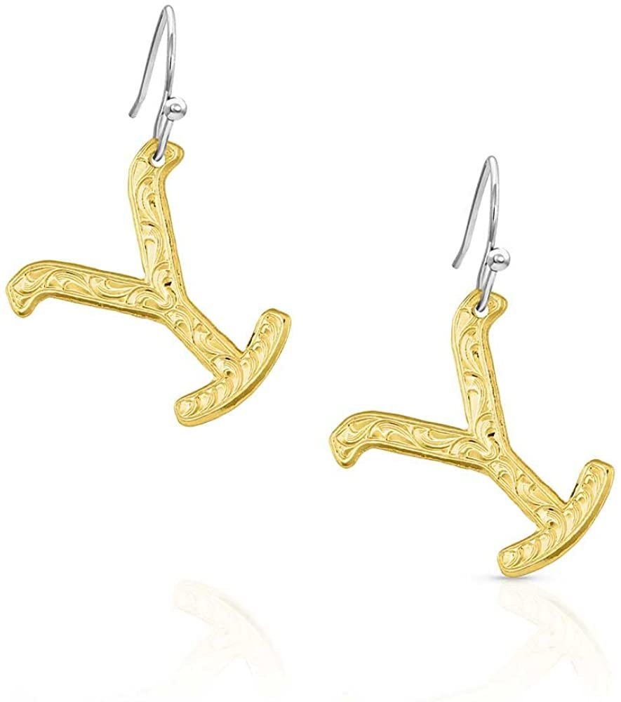 
                  
                    Montana Silversmiths Yellowstone Y Earrings
                  
                