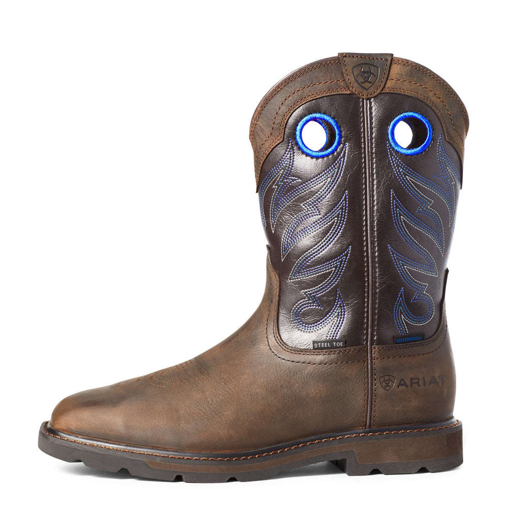 
                  
                    Side of Ariat Men's Groundwork Waterproof Steel Toe Work Boot
                  
                