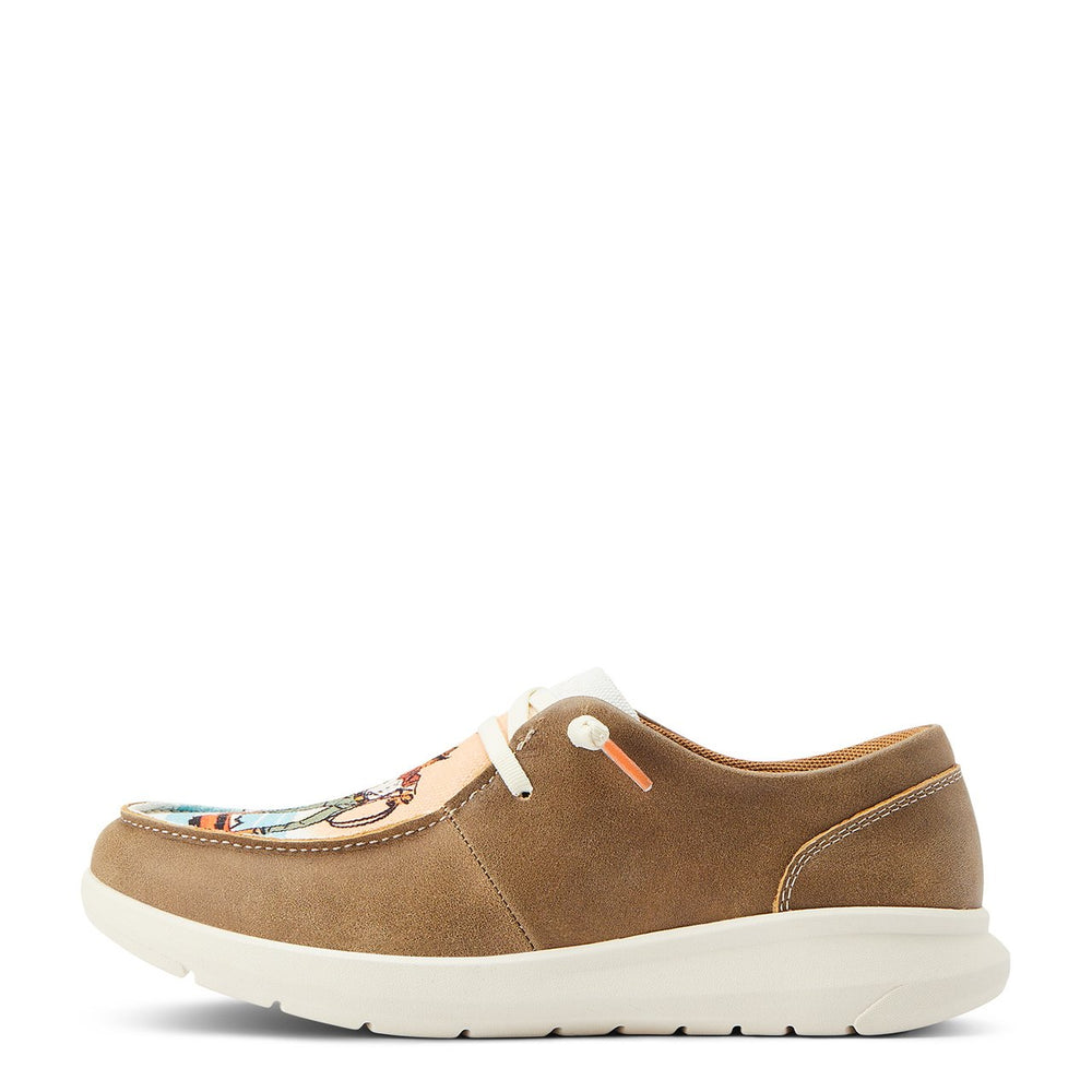 
                  
                    Side of Ariat Women's Hilo Western Aloha Shoe in Brown Bomber
                  
                