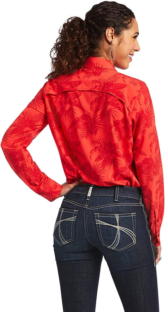 
                  
                    Back of Ariat Women's VentTEK Stretch Long Sleeve Shirt
                  
                