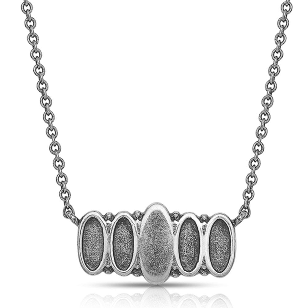 
                  
                    Back of Montana Silversmiths Women's Turquoise Quint Bar Necklace
                  
                