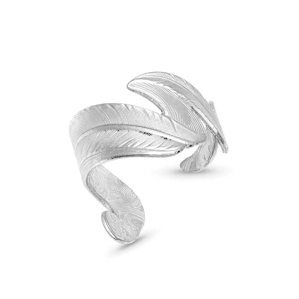 
                  
                    Montana Silversmiths Women's Free Spirit Feather Ring
                  
                