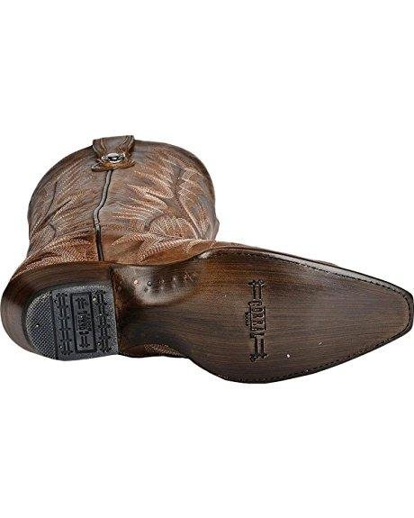 
                  
                    Outsole of Corral Boots Women's Picasso Cognac Snip Toe Western Boot
                  
                