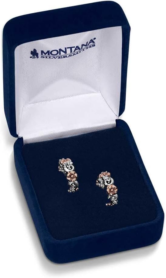 
                  
                    Montana Silversmiths Women's Wildflower Elegance Hoop Earrings in Gift Box
                  
                