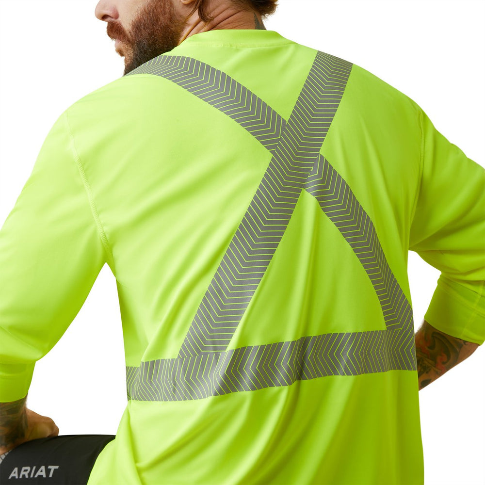 
                  
                    Back of Ariat Men's Rebar Hi-Vis ANSI T-Shirt
                  
                