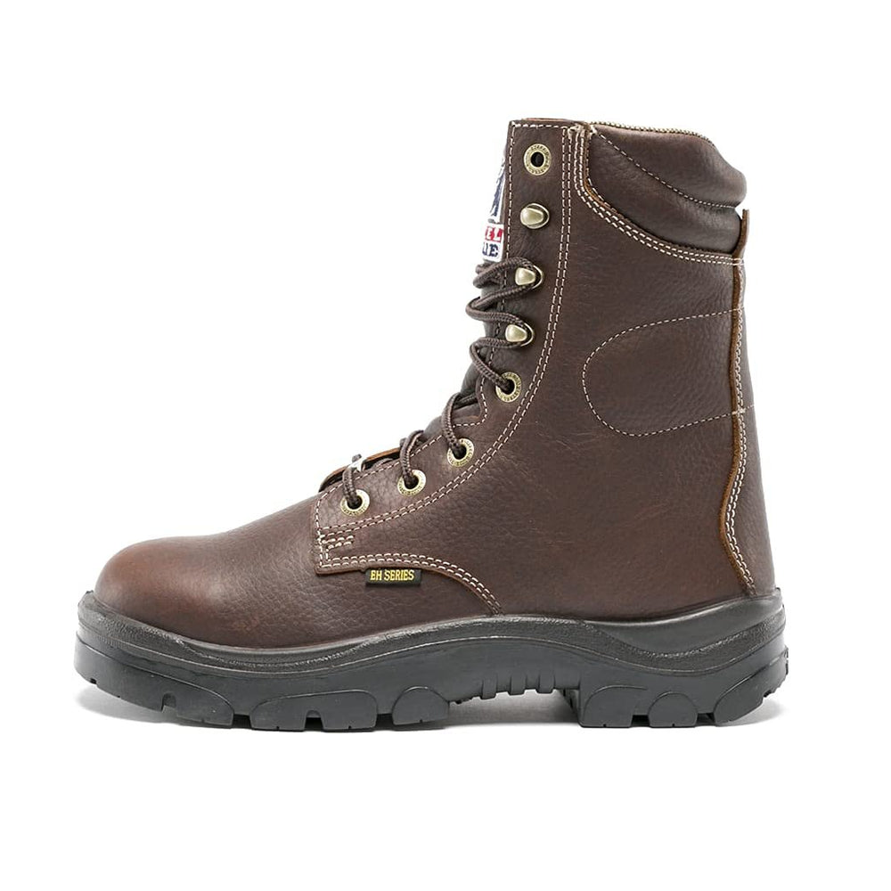 
                  
                    Side of Steel Blue Portland: Soft Toe Work Boot in Oak
                  
                