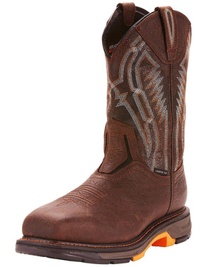 Ariat Men's WorkHog XT Dare Carbon Toe Work Boot in Bruin Brown