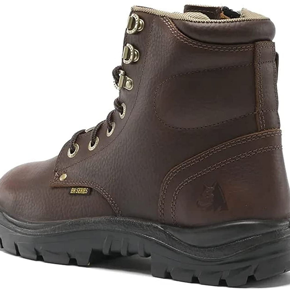 
                  
                    Back of Steel Blue Argyle Zip Work Boot
                  
                