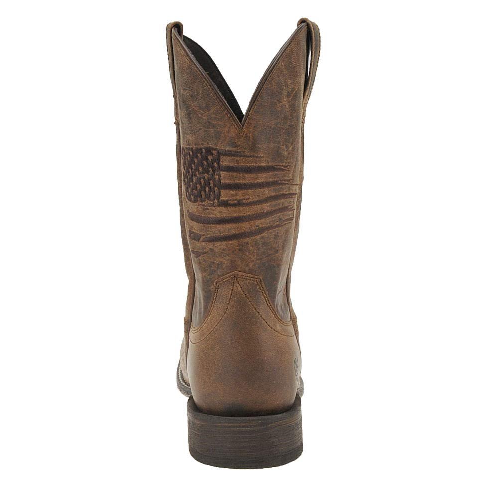 
                  
                    Back of Ariat Men's Circuit Patriot Cowboy Boot
                  
                