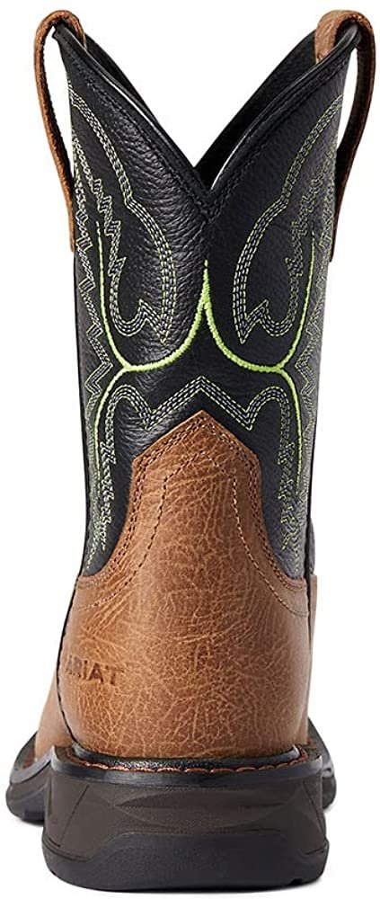 
                  
                    Back of Ariat Youth WorkHog XT Wide Square Toe Boot
                  
                