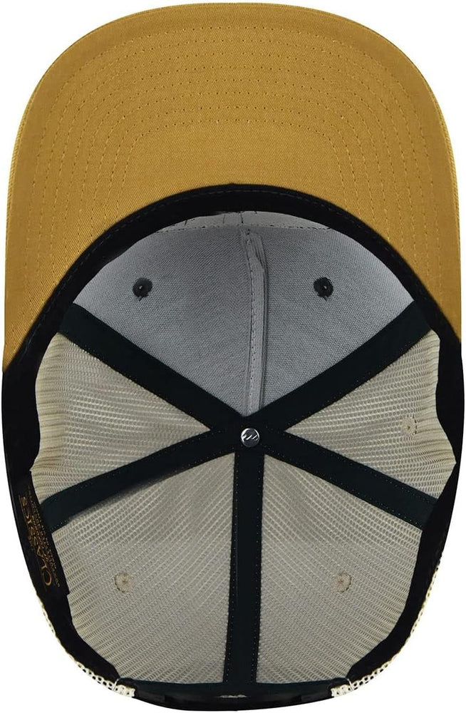 
                  
                    Interior of Bailey Western Paine Trucker Cap in Forest Green
                  
                