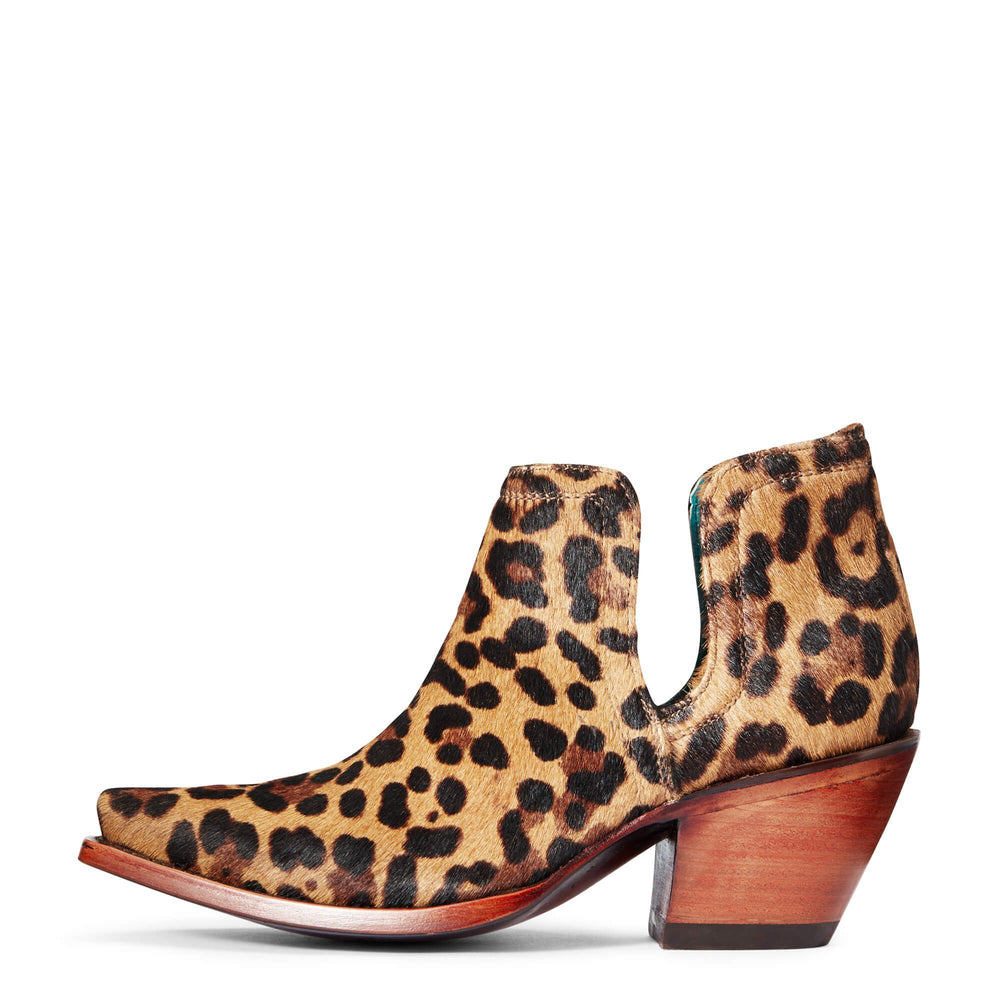 
                  
                    Side Profile of Ariat Women's Dixon Haircalf Western Boot in Leopard Hair On
                  
                