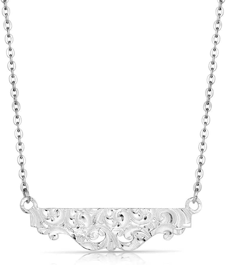 Back of Montana Silversmiths Women's Eternal Flame Necklace